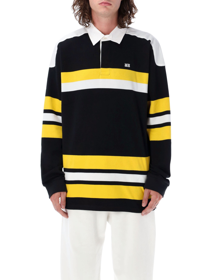 Riff organic cotton polo shirt - Black