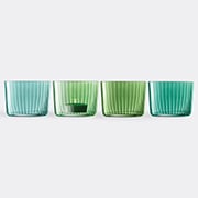 'gems' Tealight Holder, Set Of Four, Jade