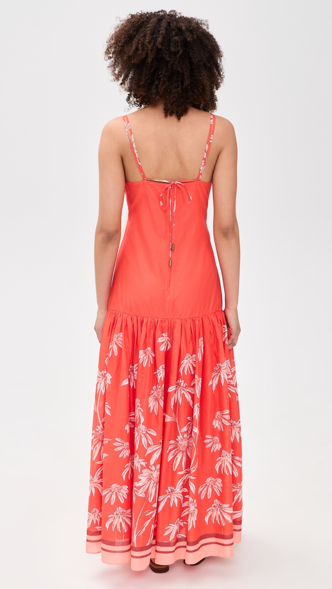 Ruby Strappy Maxi Dress Red