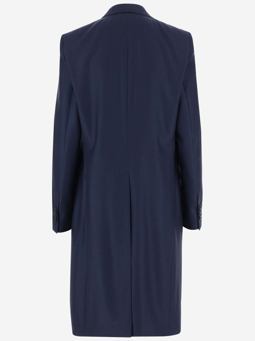 Double-breasted Wool Coat