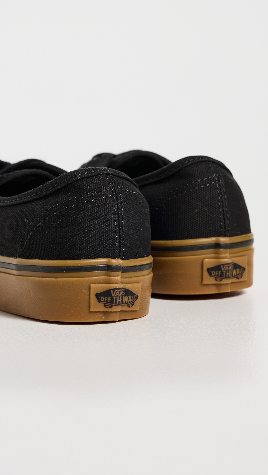 Authentic Unisex Sneakers Black/Black/Gum W