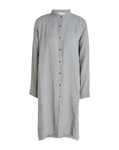 Woman Mini dress Grey Size XS Linen