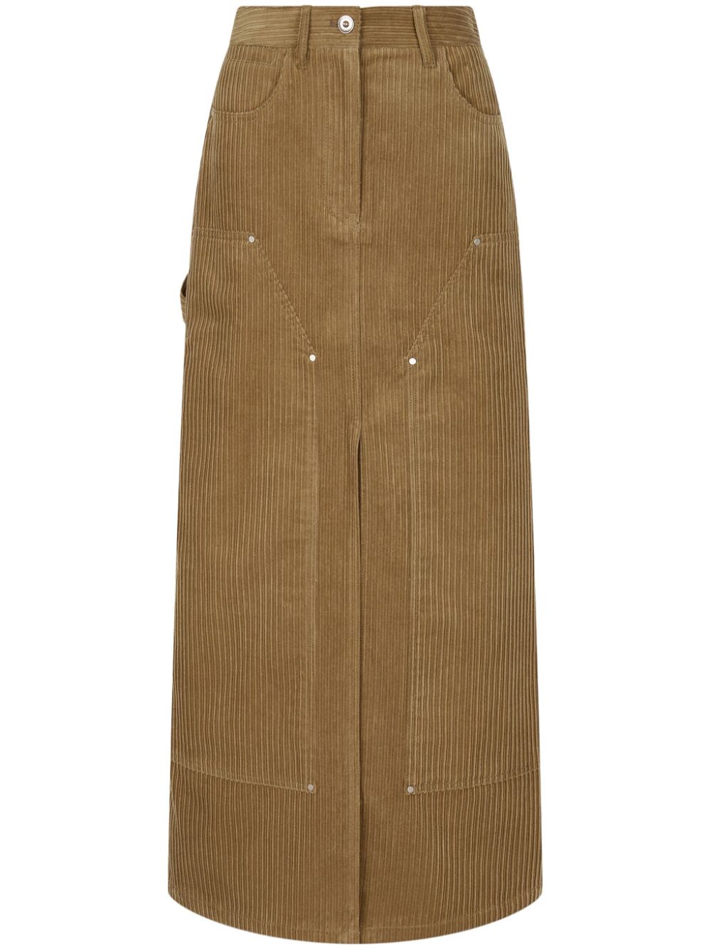 Corduroy skirt - Neutrals