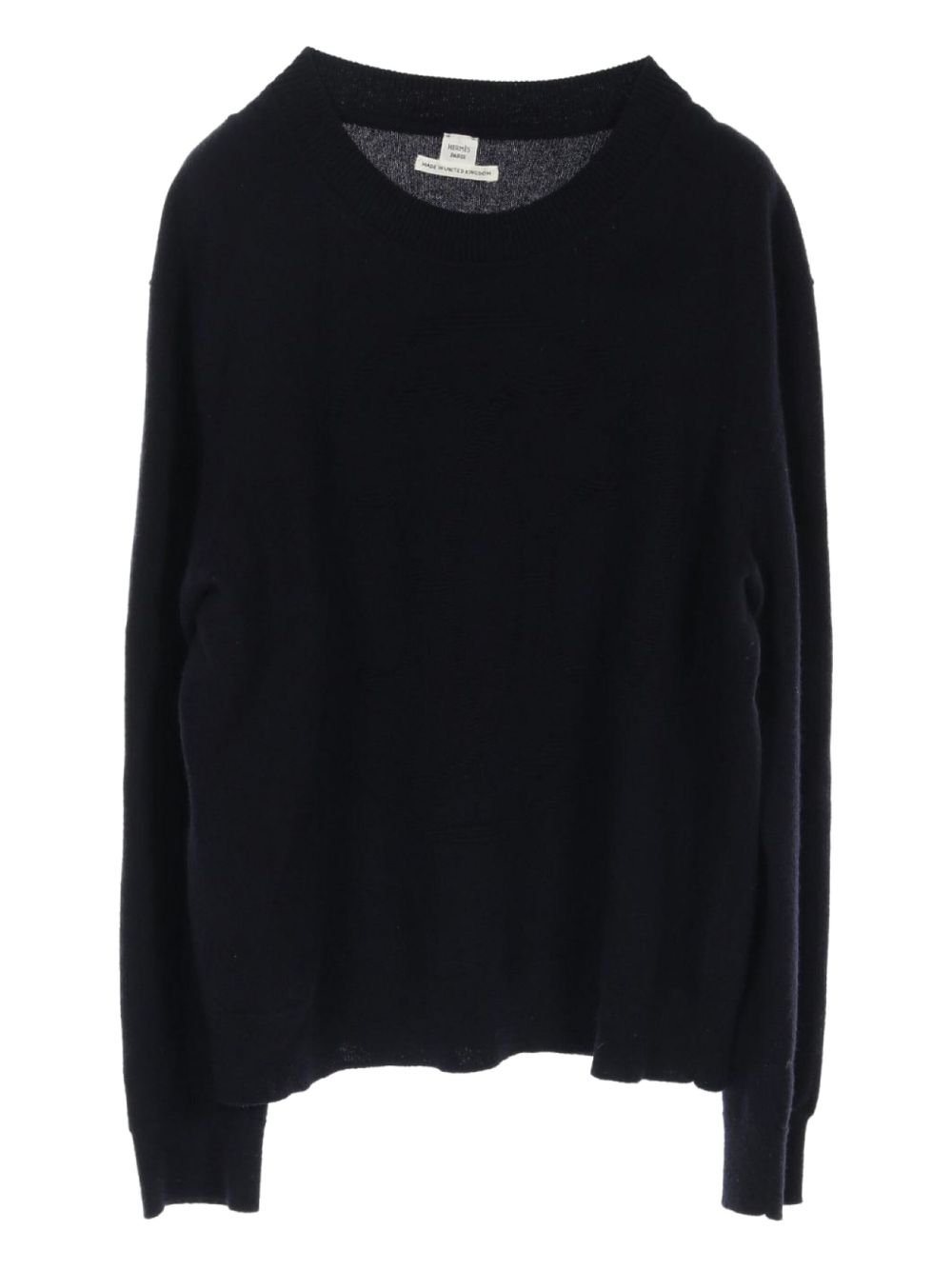Hermès Pre-Owned 10's H Lift sweater - Blue