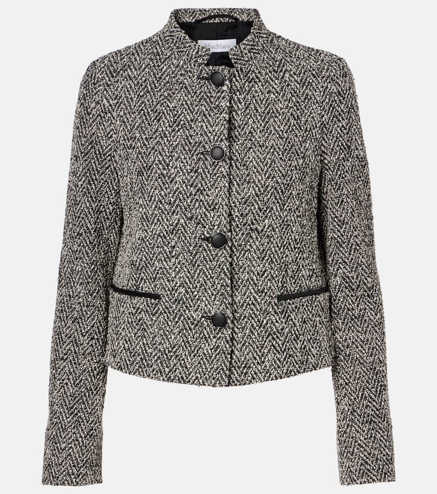 Donald cotton and wool-blend jacket