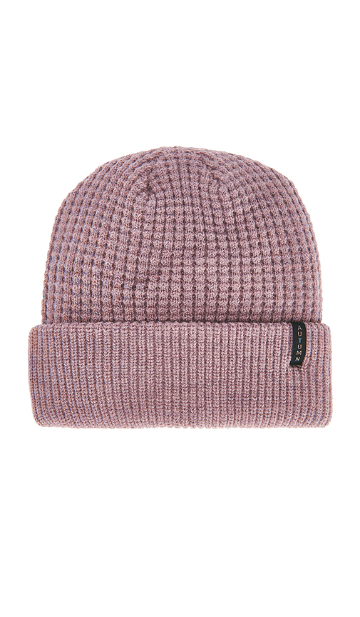 Autumn Headwear Thermal Knit Beanie in Pink