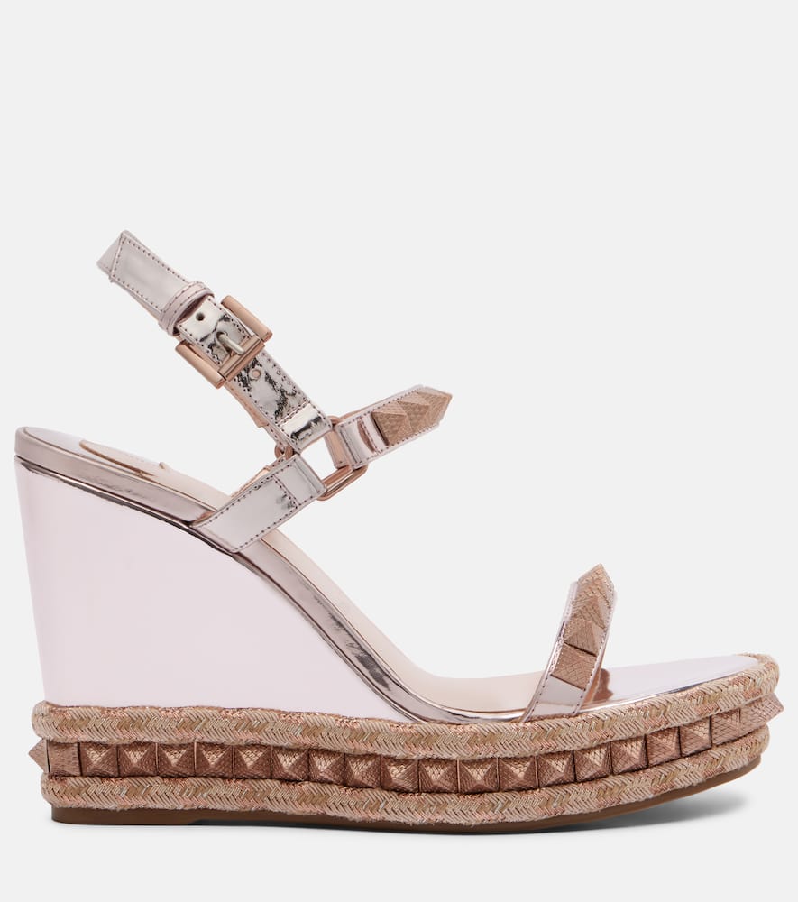 Pyraclou 100 leather espadrille sandals