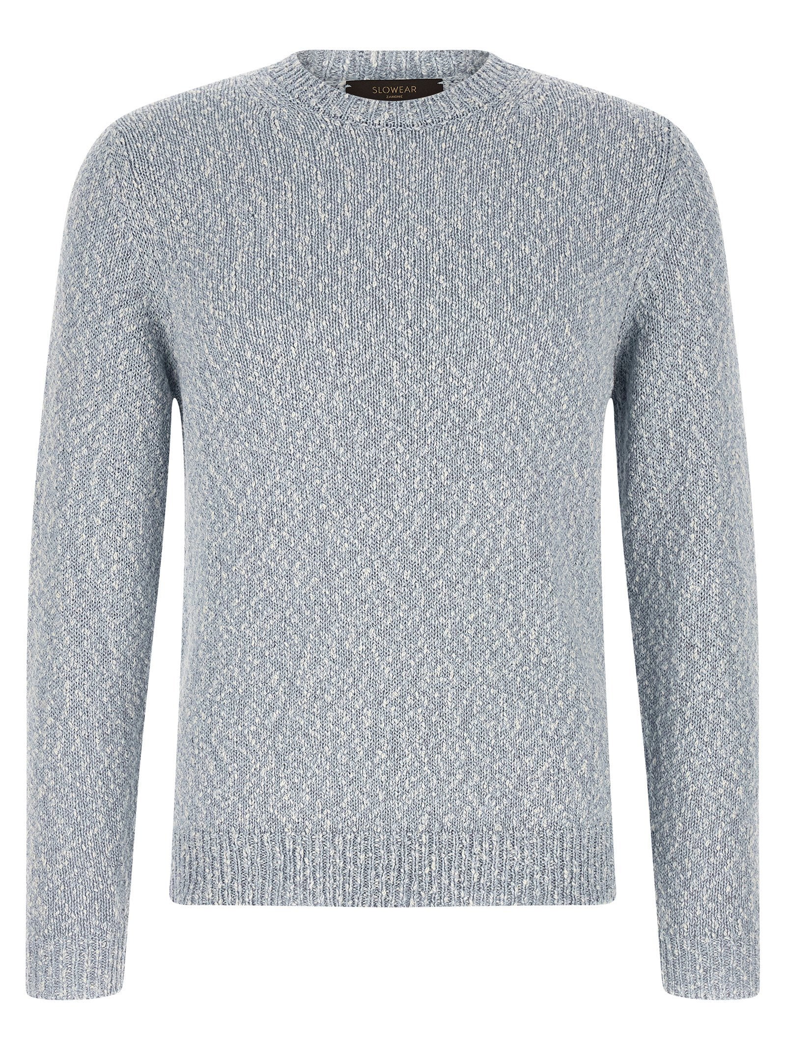Two-tone Yarn Sweater