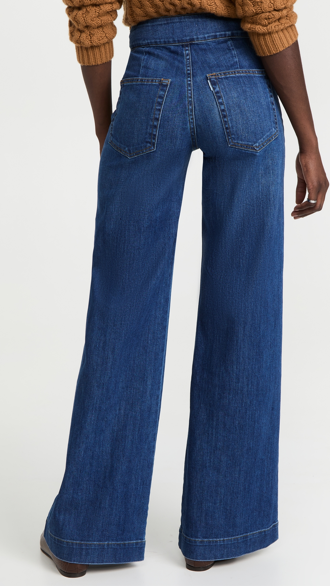 Brighton Wide Leg Jeans Mercury