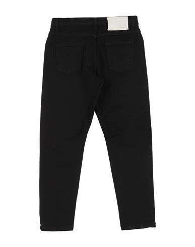 Kid Girl Pants Black Size 12 Cotton, Elastane