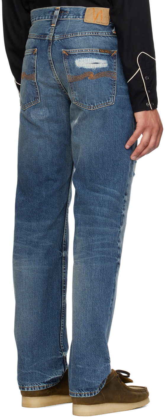 Nudie Jeans Blue Rad Rufus Jeans
