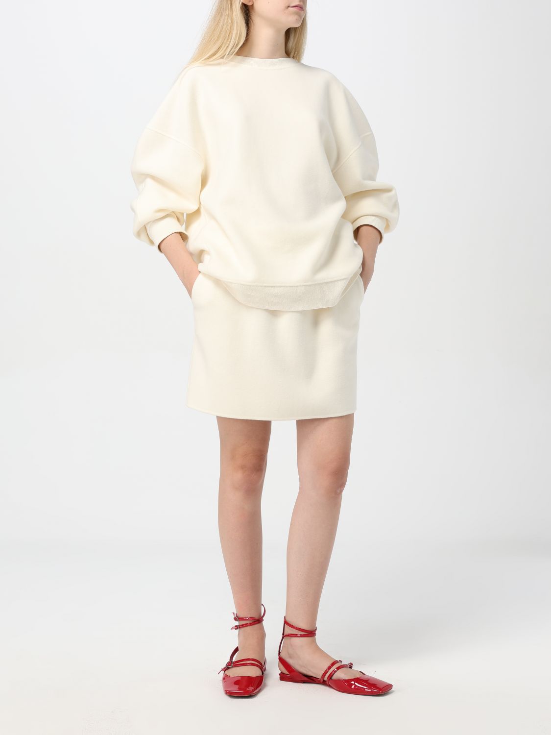 Sweater Woman color Cream