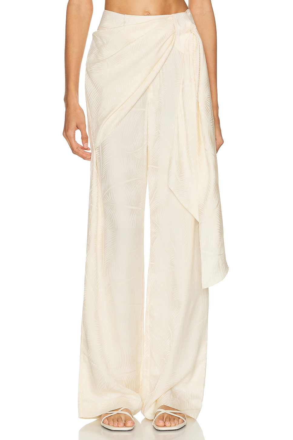 Johanna Ortiz Calma Pant in Ecru - Ivory. 4 also