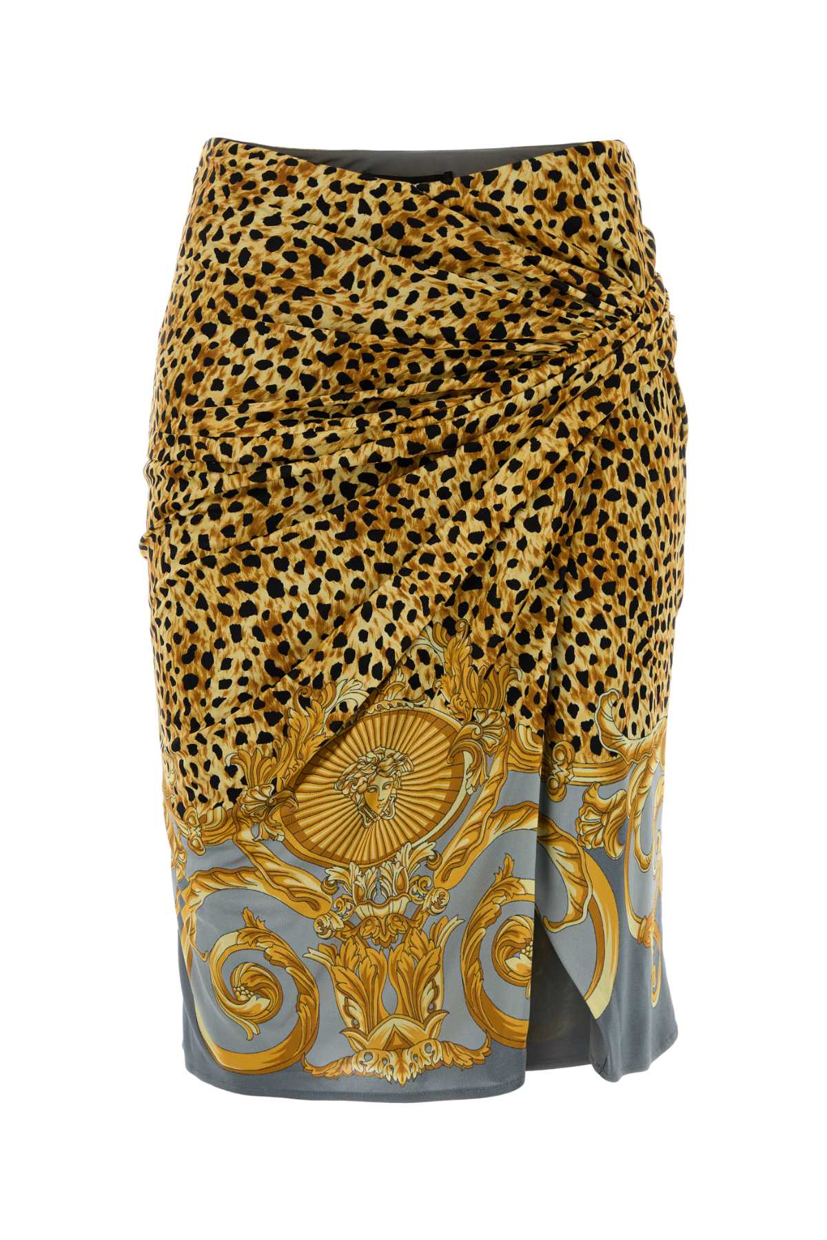 Cheetah Skirt — Yellow