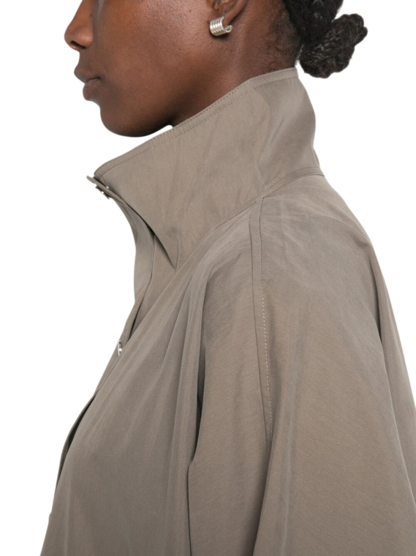 Toteme Summer Parachute Jacket in Brown