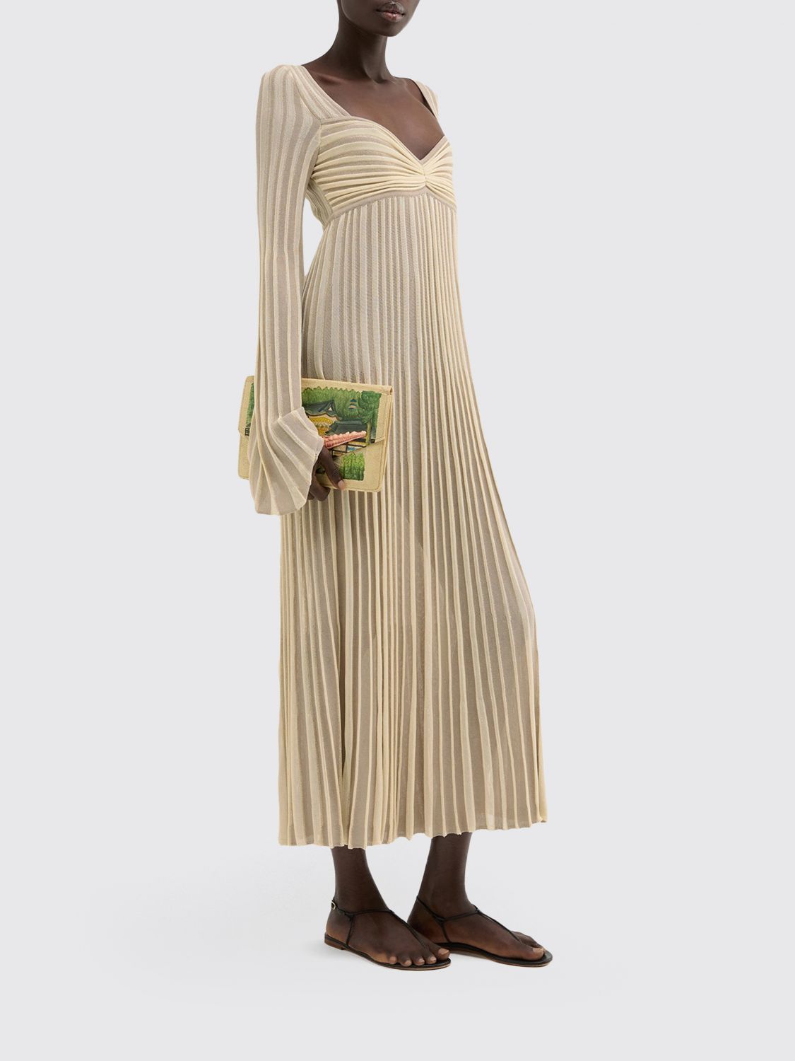 Dress Woman color Beige