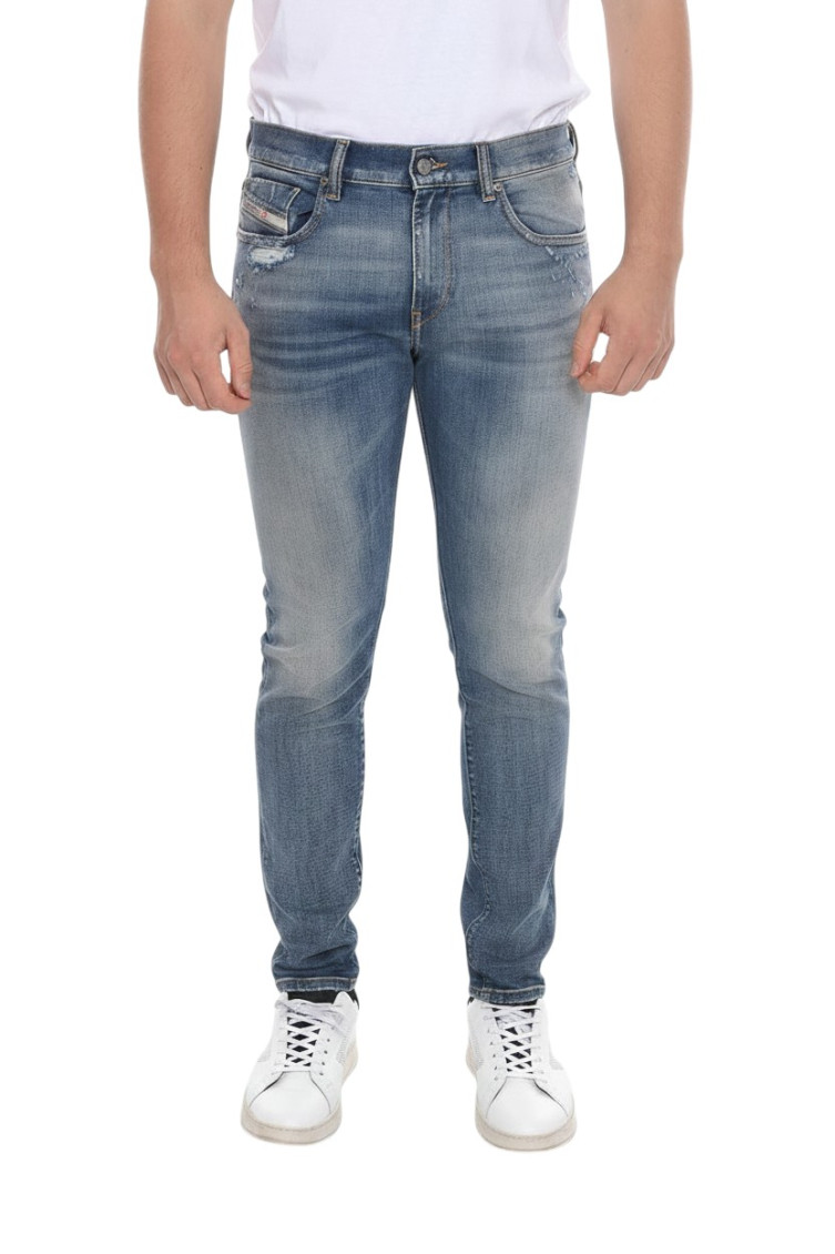 Slim Jeans In Faded Denim
