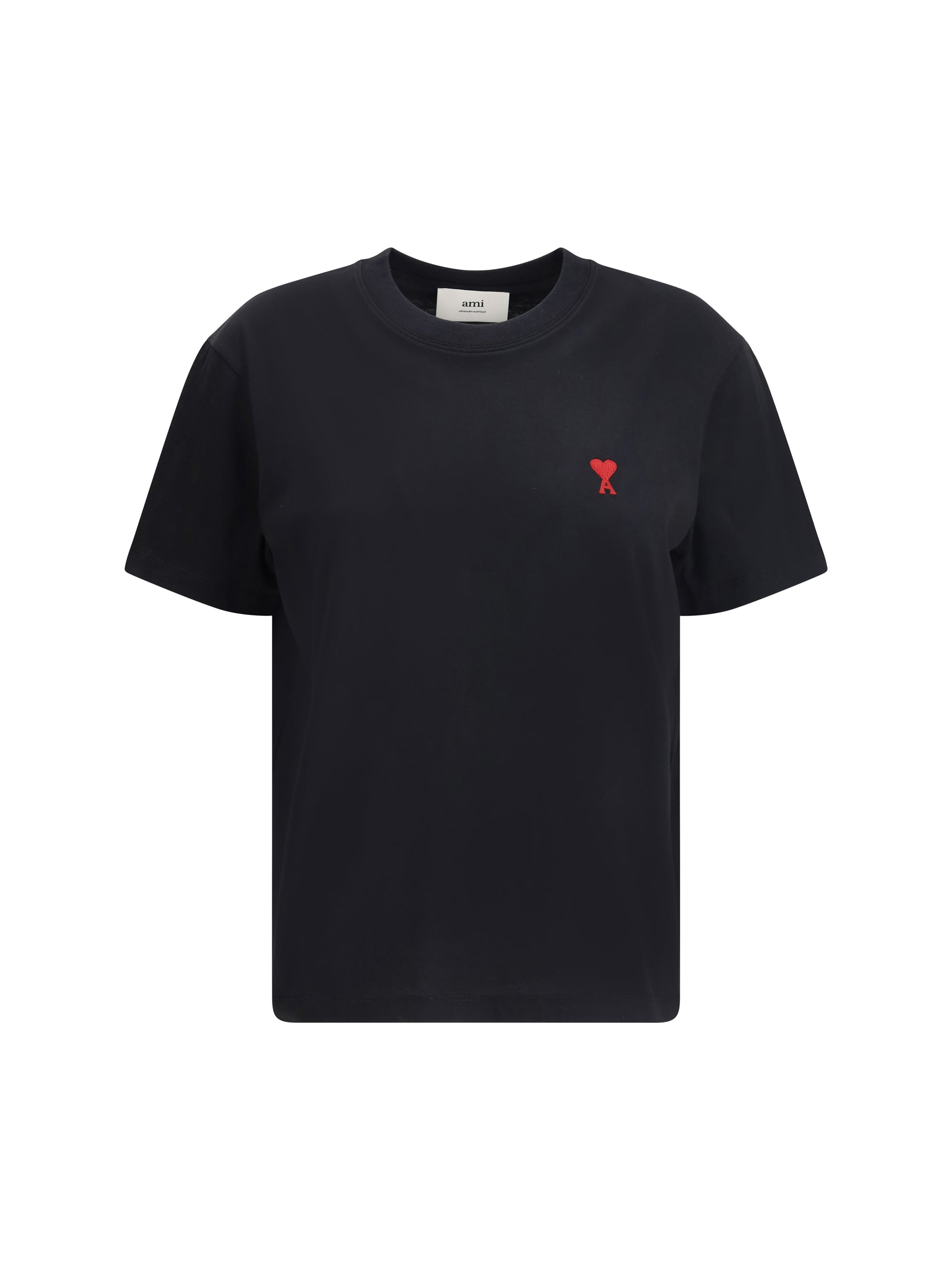Logo-Embroidered T-Shirt — Black