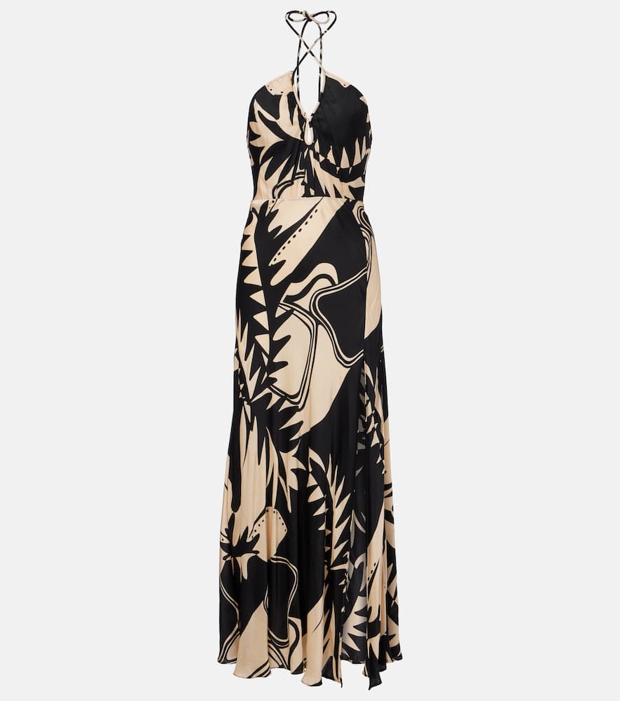 Stella printed maxi dress