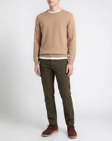 R3d Wöôd Man Sweater Sand Size XL Viscose, Polyamide, Wool, Cashmere