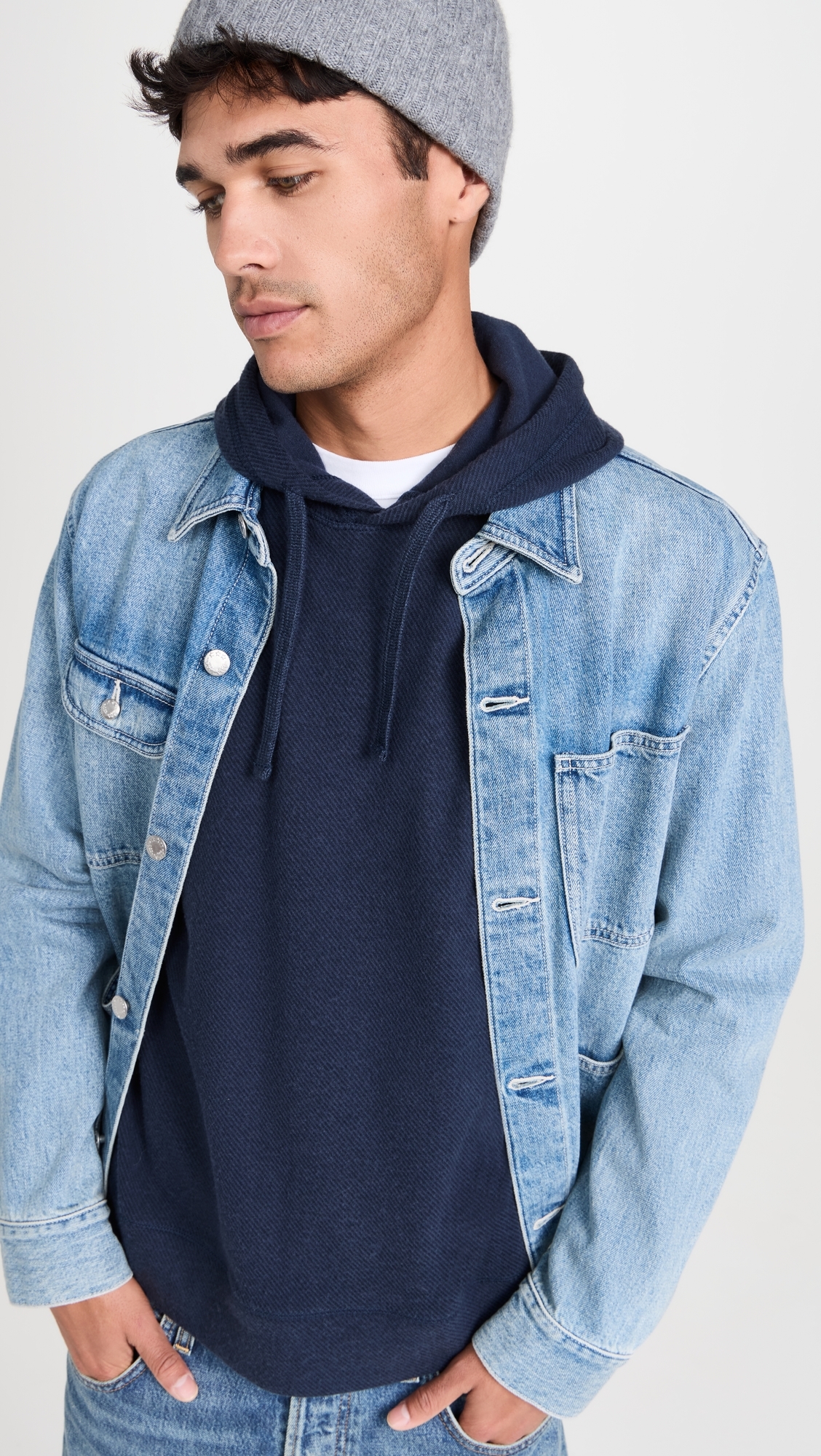 Legend Sweater Hoodie Navy Twill 