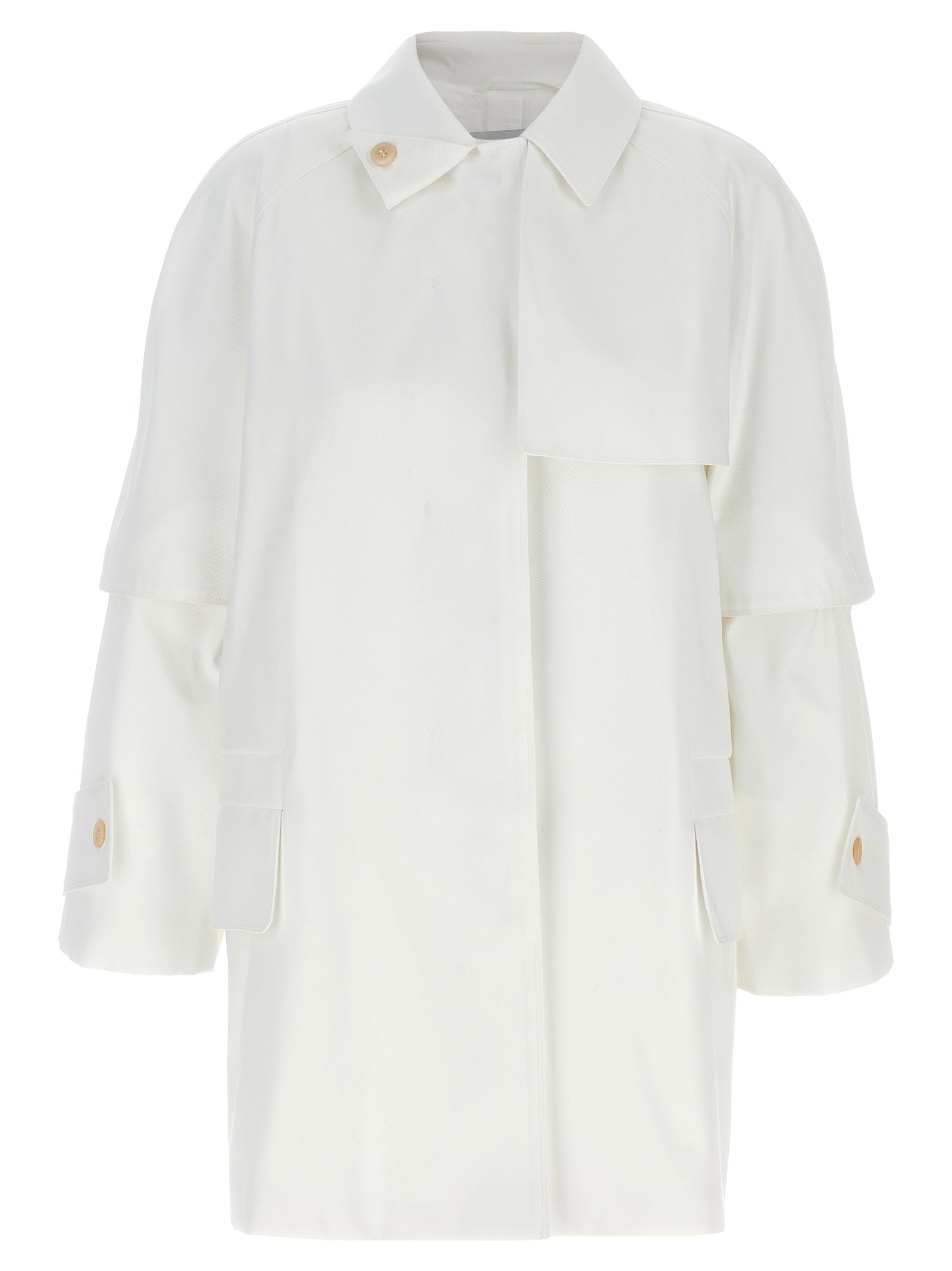 Baba Trench Coat — White