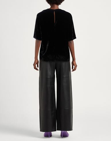 Woman Top Black Size 10 Polyester