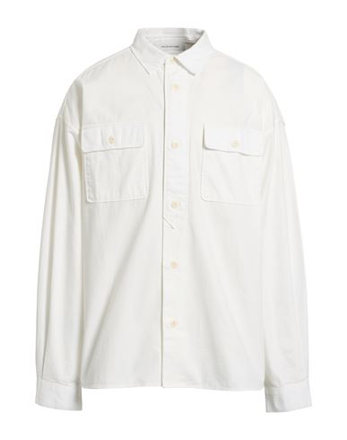 Man Shirt White Size M/L Cotton