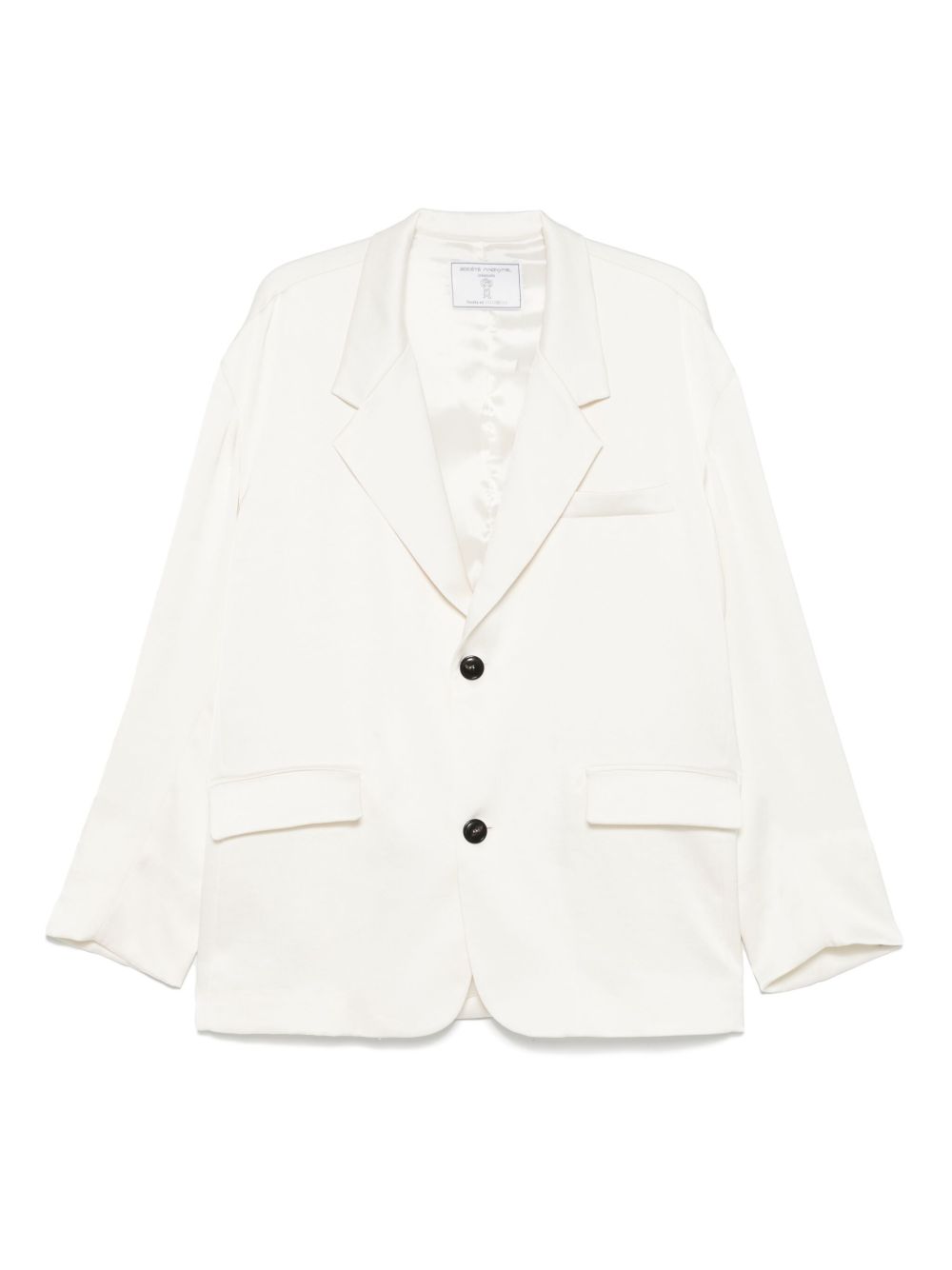 Société Anonyme single-breasted blazer - White