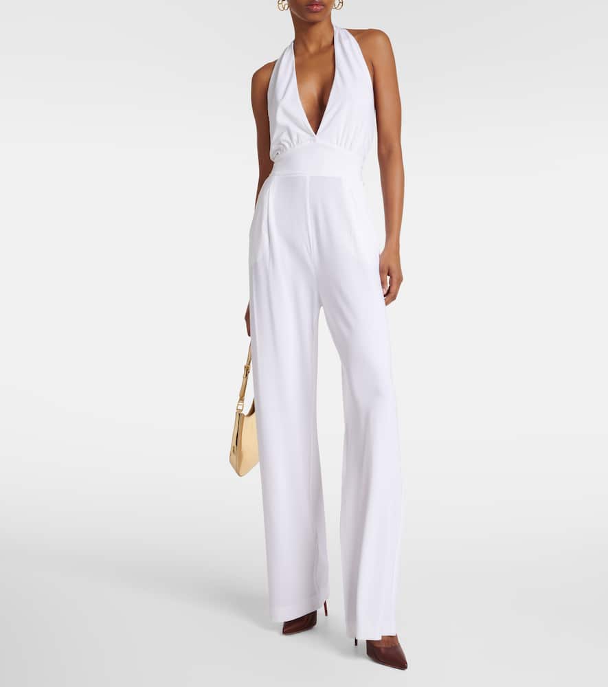Nice halterneck jersey jumpsuit
