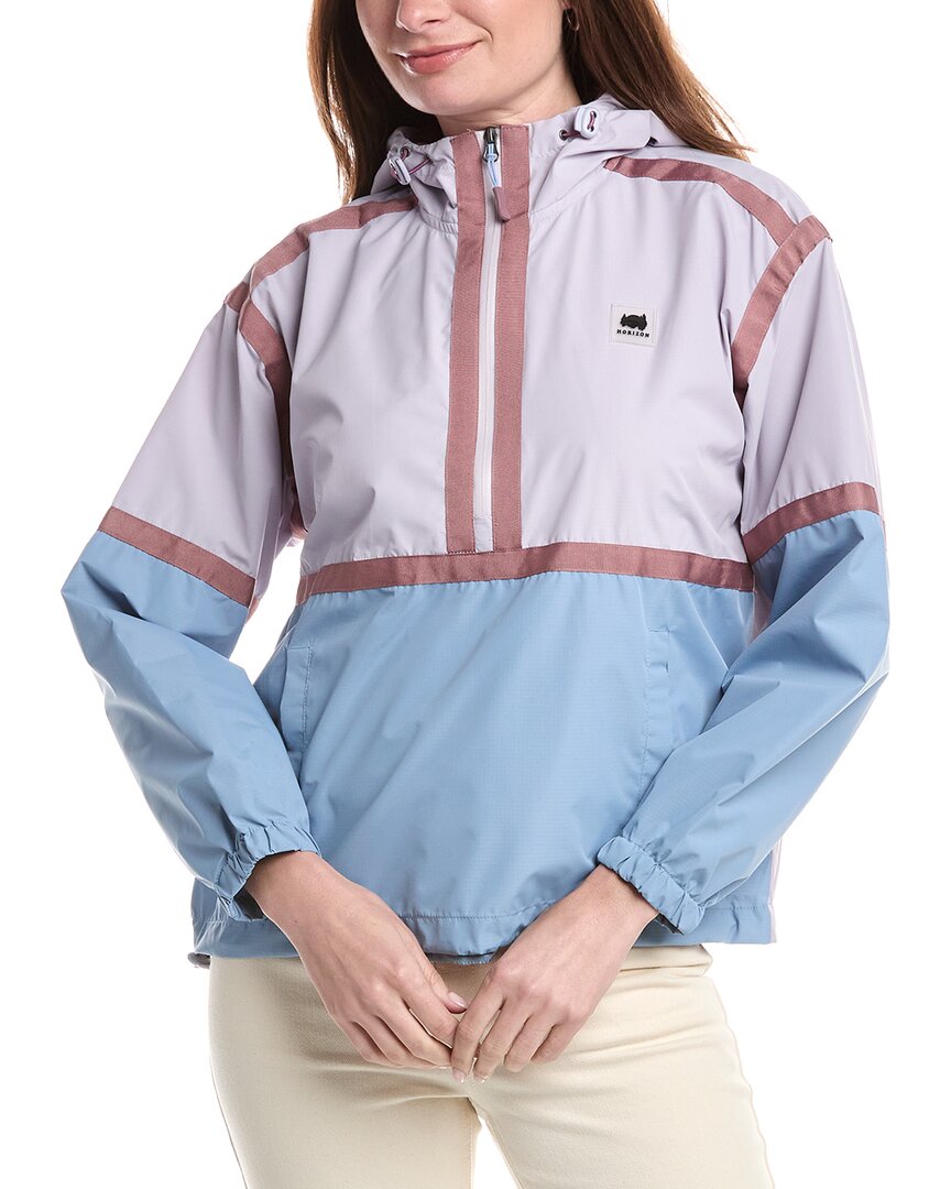 1/2-Zip Mechanical Stretch Woven Ripstop Top