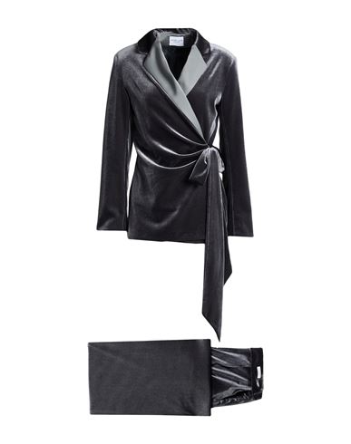 Woman Suit Grey Size 6 Polyester, Viscose, Polyamide, Elastane