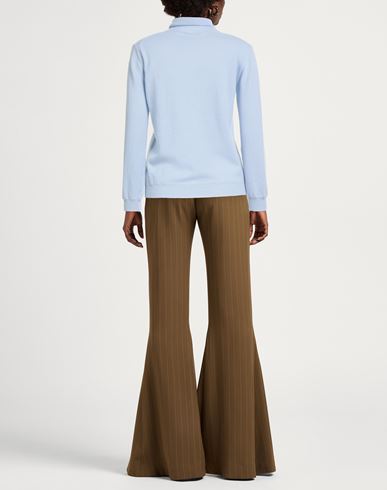 Woman Turtleneck Light blue Size M Wool, Cashmere