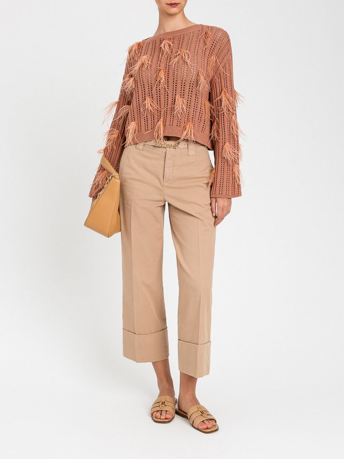 Pants Woman color Rope