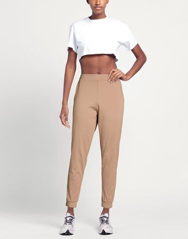 Woman Pants Beige Size 10 Viscose, Polyamide, Elastane