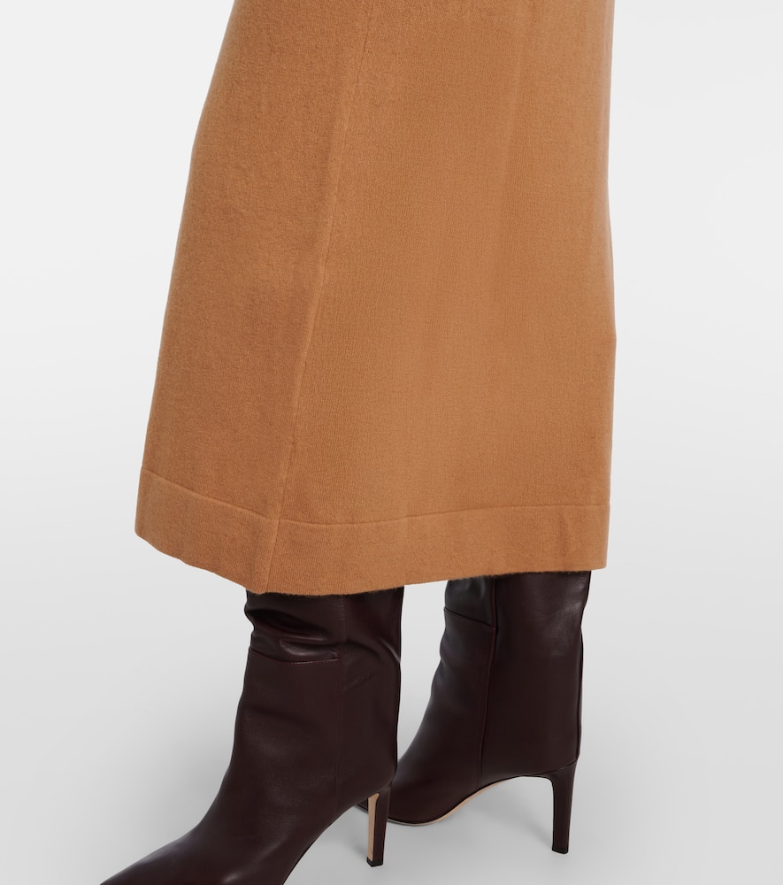Elliette wool and cashmere midi dress