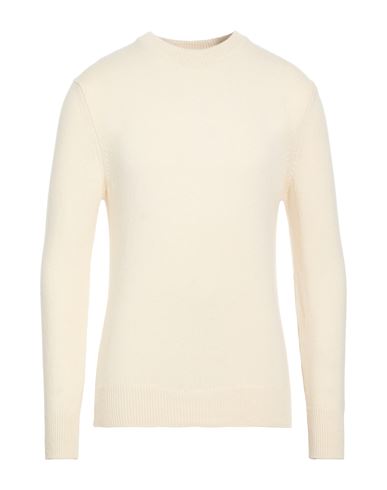 Man Sweater Ivory Size 38 Cashmere