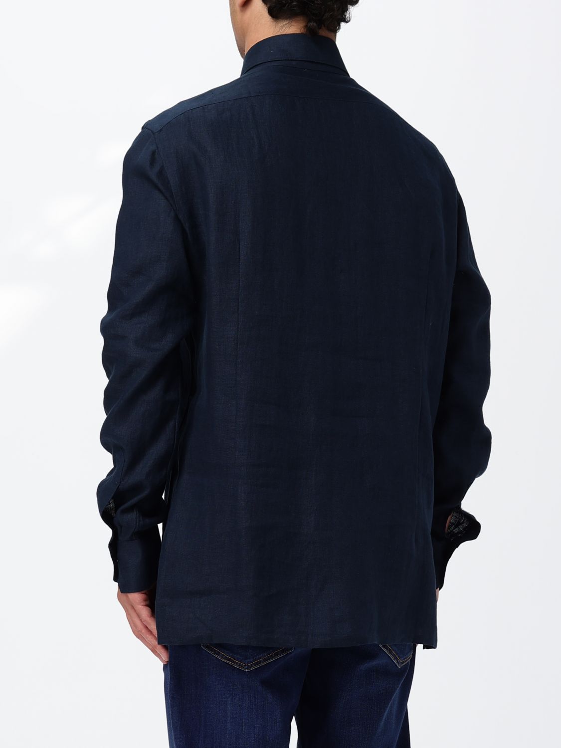 Shirt Men color Navy