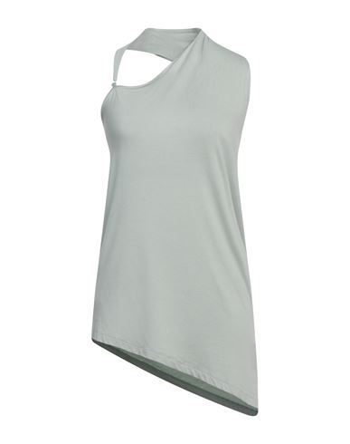 Woman Top Light green Size M Viscose, Elastane