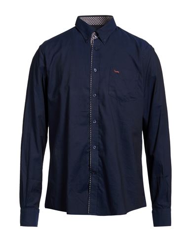 Man Shirt Midnight blue Size XL Cotton