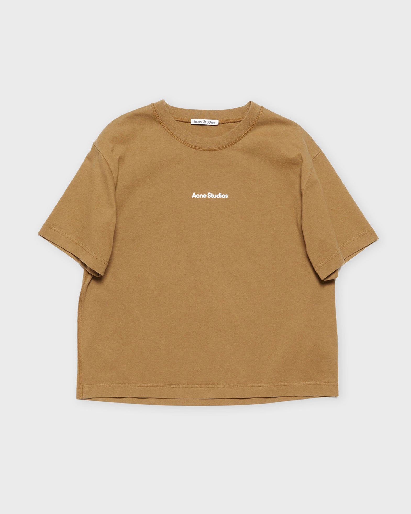 Acne Studios T-shirt Logo Mud