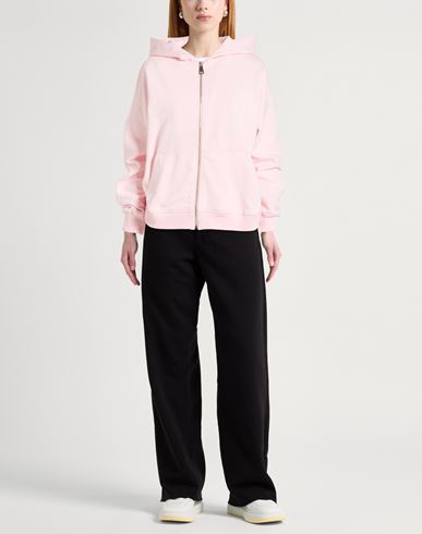 Woman Sweatshirt Pink Size 2 Cotton, Polyester
