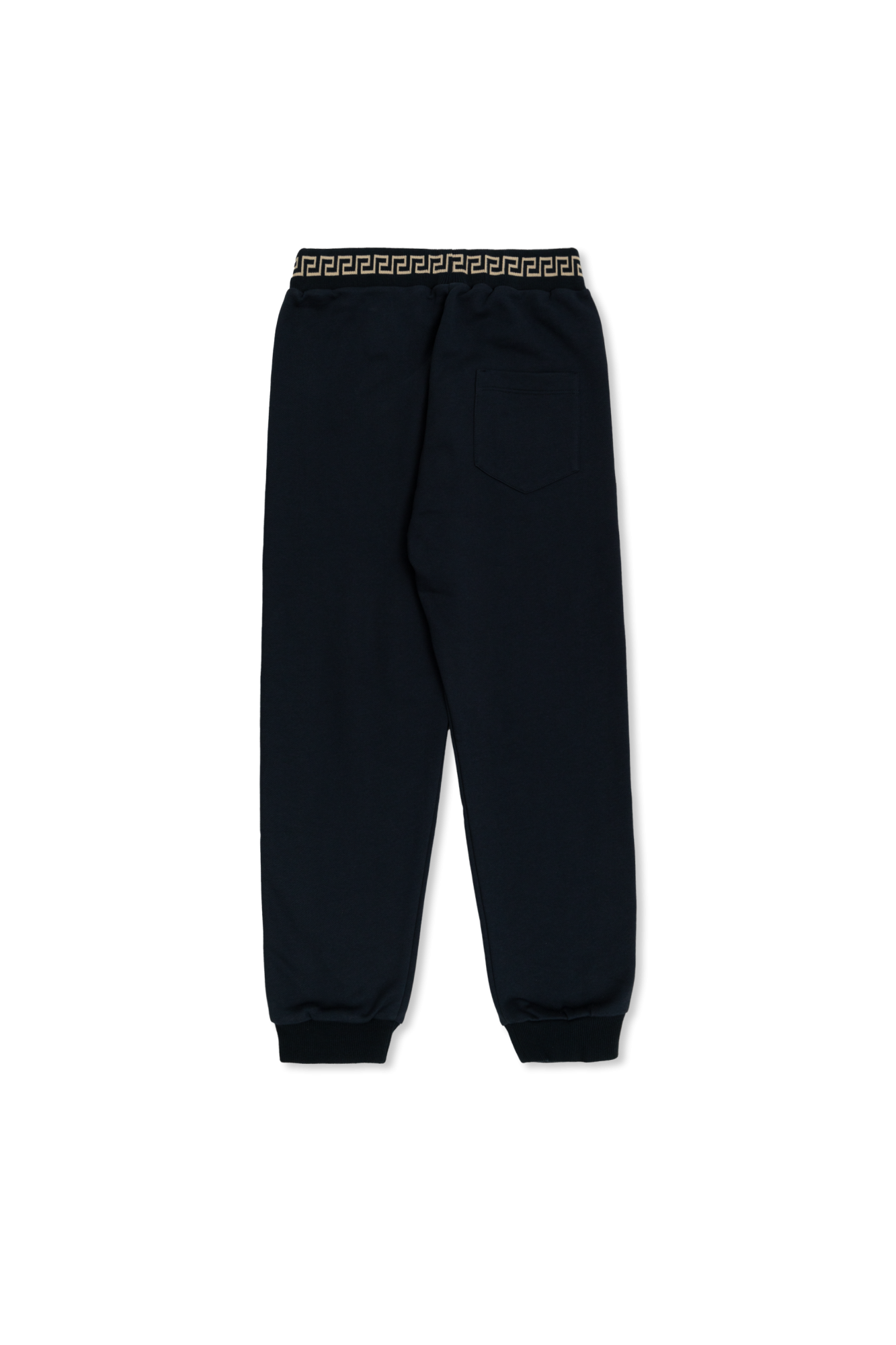 Track Pants With Side Stripes, Unisex, Navy Blue