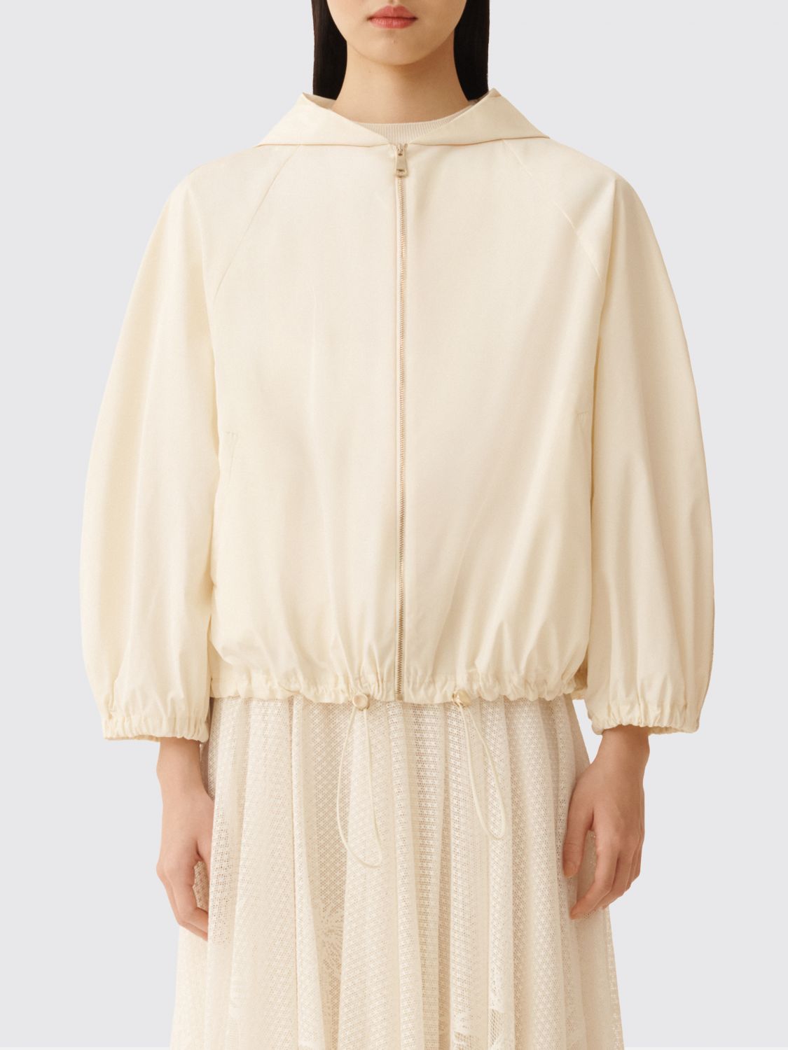 Coat Woman color Butter