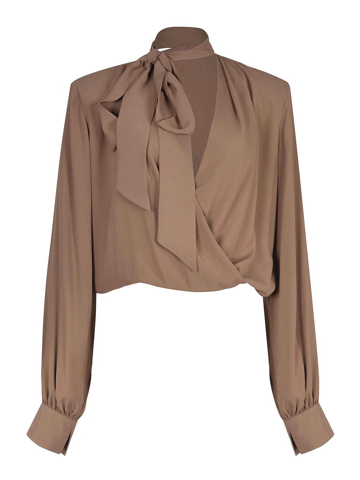 Blouse Made Of Silk Blend In Color