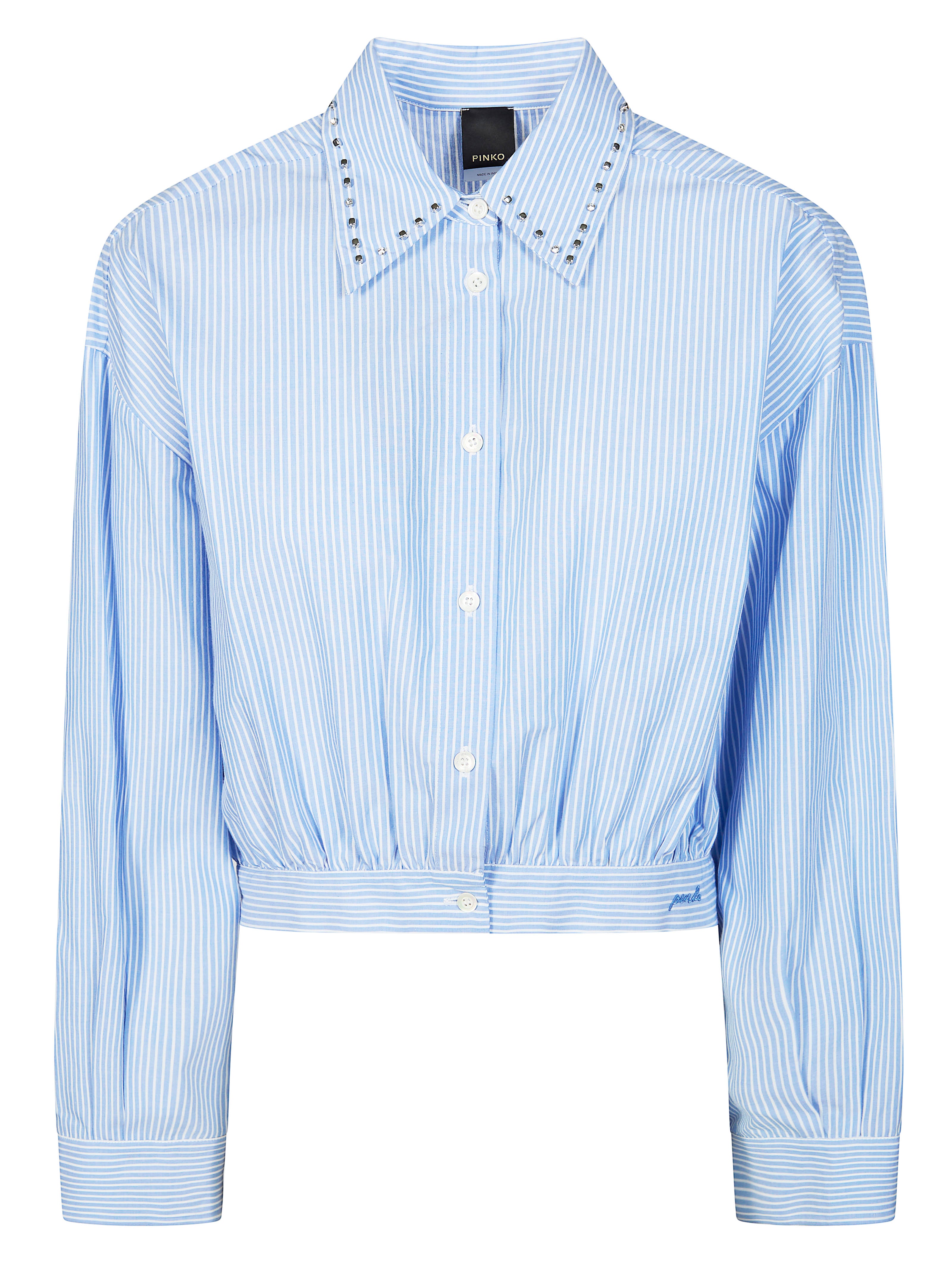 Striped Embellished Shirt