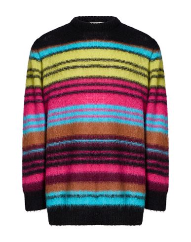 Man Sweater Magenta Size 36 Mohair wool, Polyamide, Wool