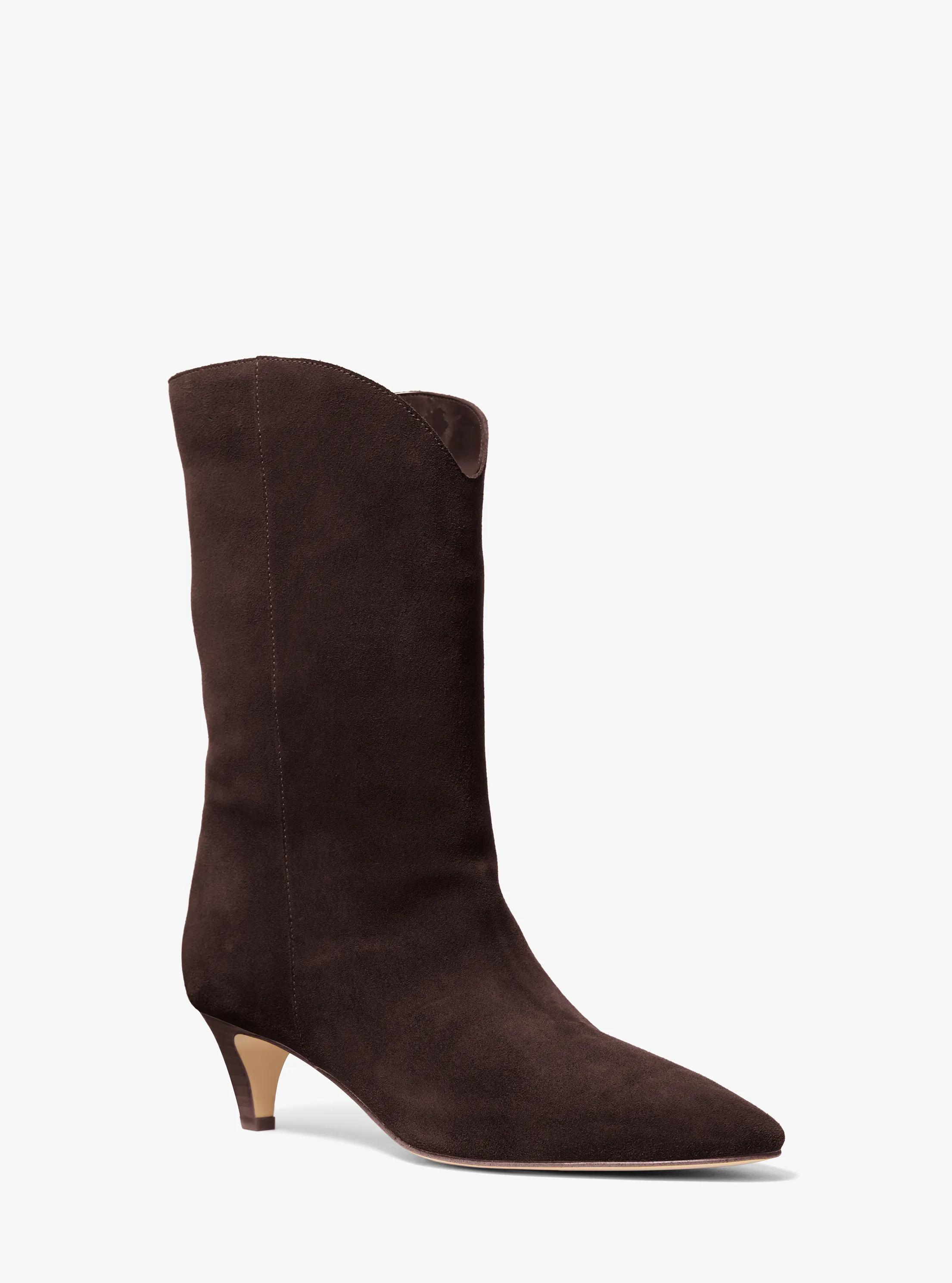 Michael Kors Daniela Suede Boot in Brown - size 11 by