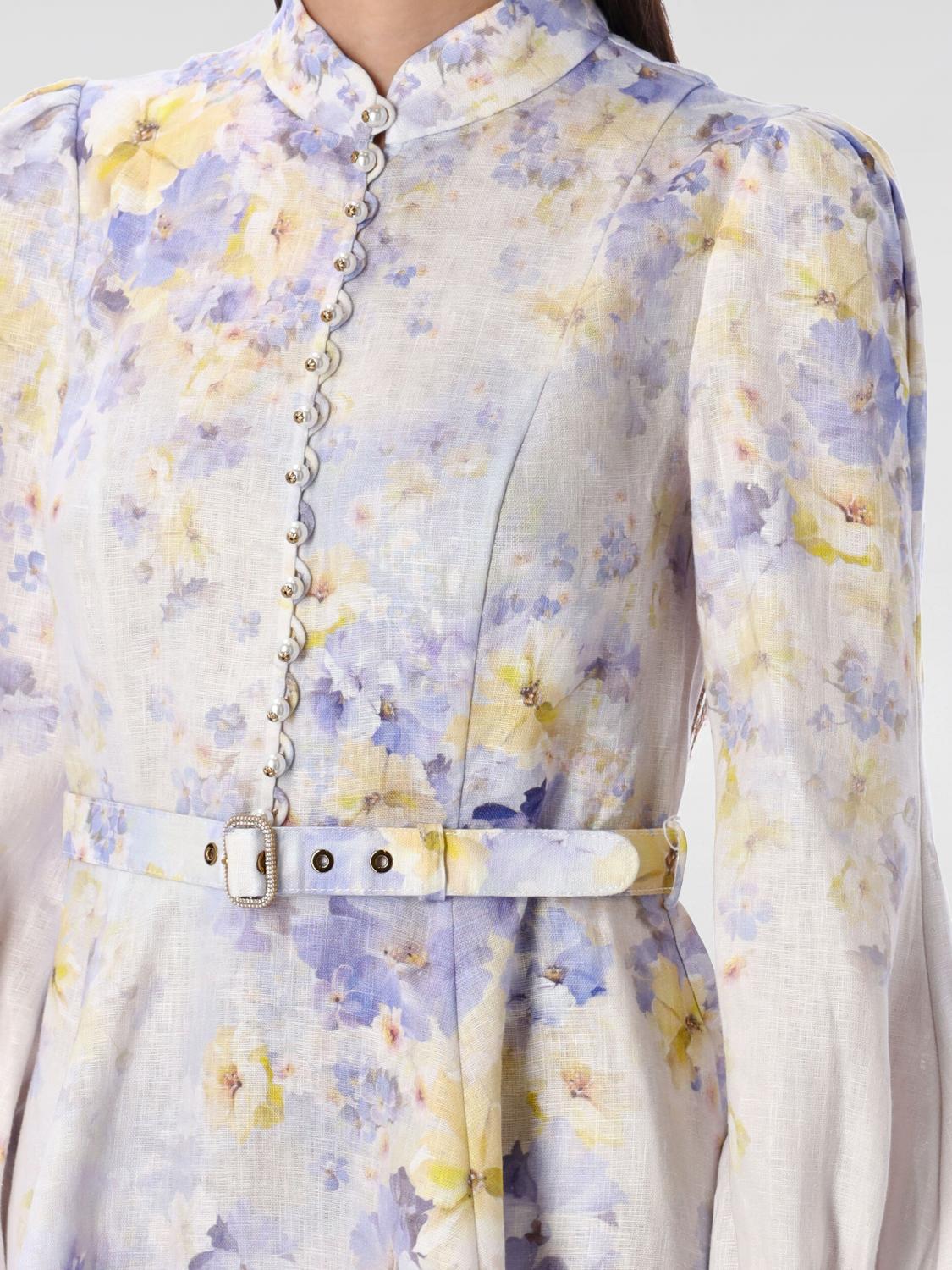 Crush mini dress - Purple