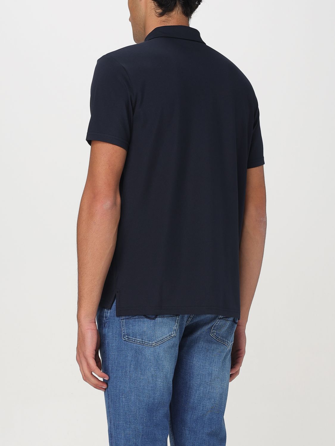 Polo Shirt Men color Blue